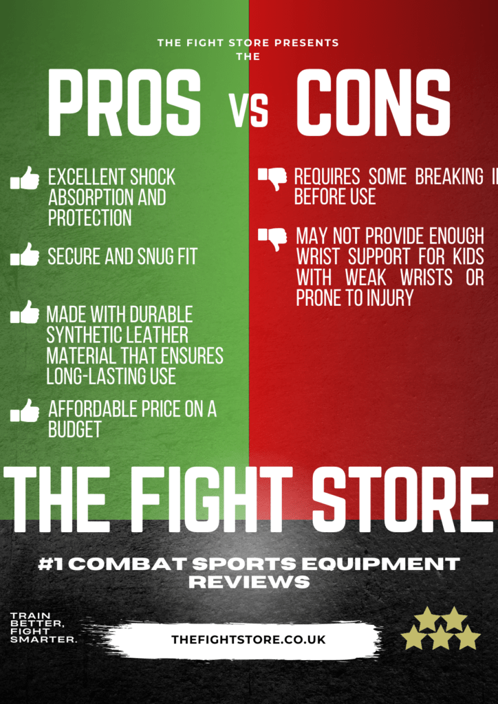 Pros vs Cons - Farabi Sports Kids Junior Boxing Gloves