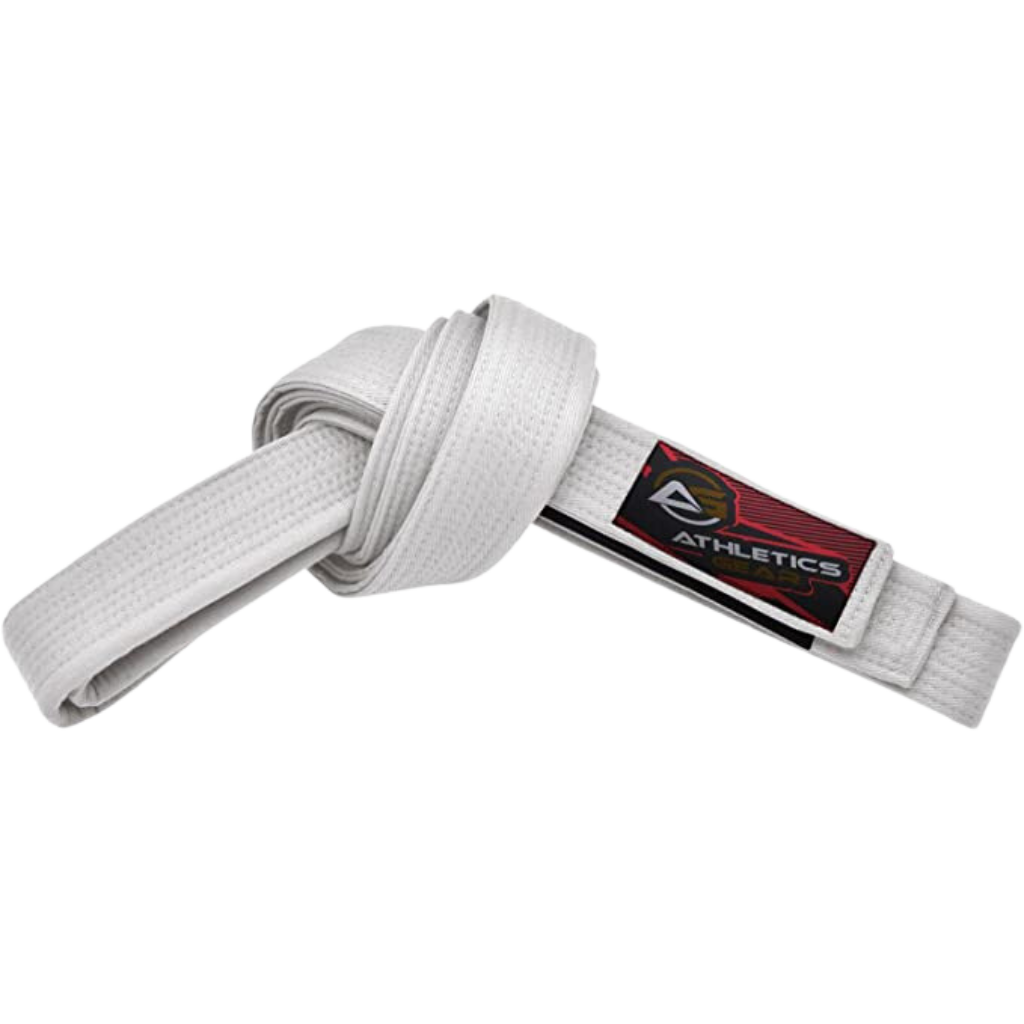 Athletics Gear AG Martial Arts Karate Belt, 100% Cotton with Multiple Stitching Belts for BJJ, Judo, Taekwondo and Karate Feature Image