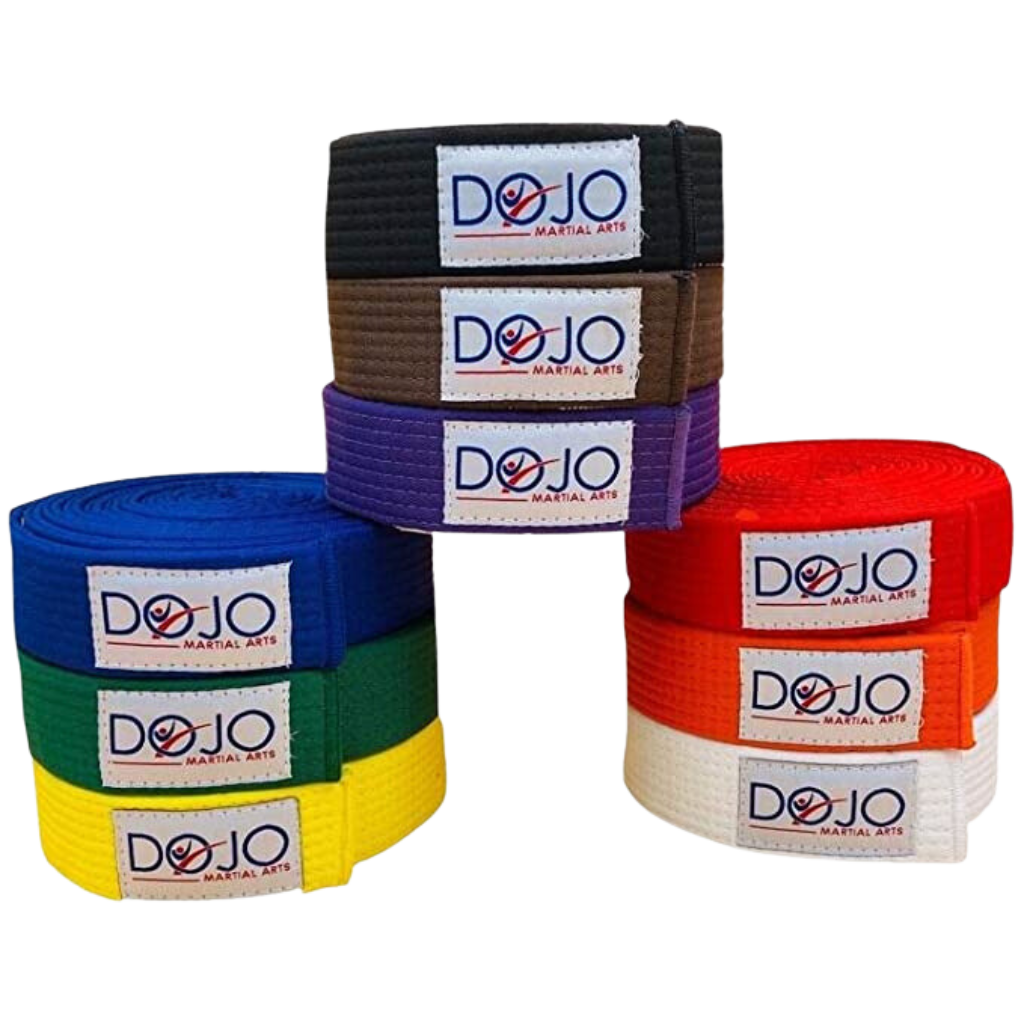 Dojo Plain Coloured Karate Belt Deluxe Judo Belt Taekwondo Belt Martial Arts Belt 240cm 280cm 320cm Feature Image