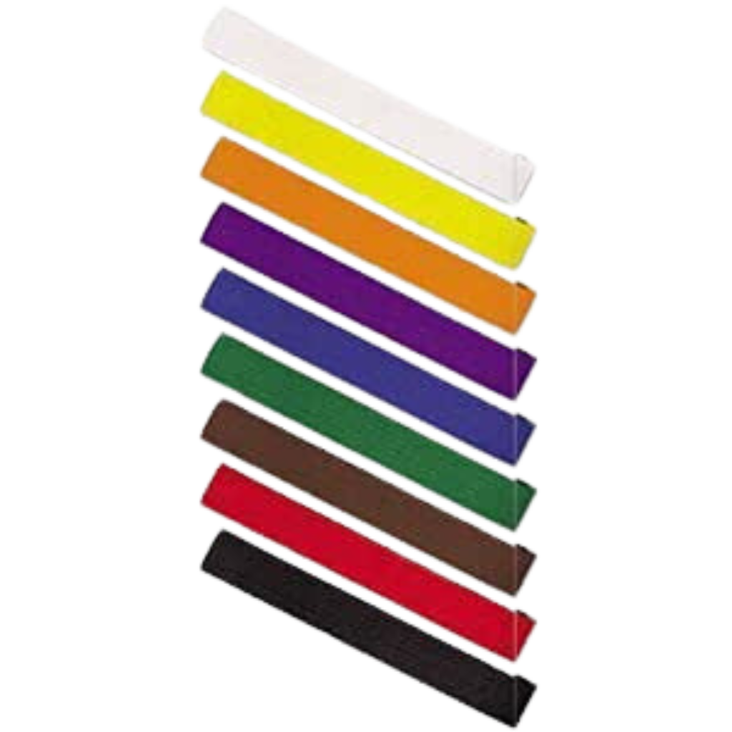 Karate color belts Martial arts grading belts Cotton Judo, Karate, BJJ, Taekwondo belts Feature Image