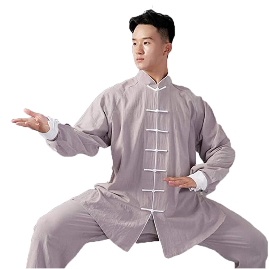 Kung Fu Uniform Unisex Suit Outfit Clothing Costume Gear Martial Arts Wu Shu Wing Chun Tai Chi Cotton Fabric Feature Image