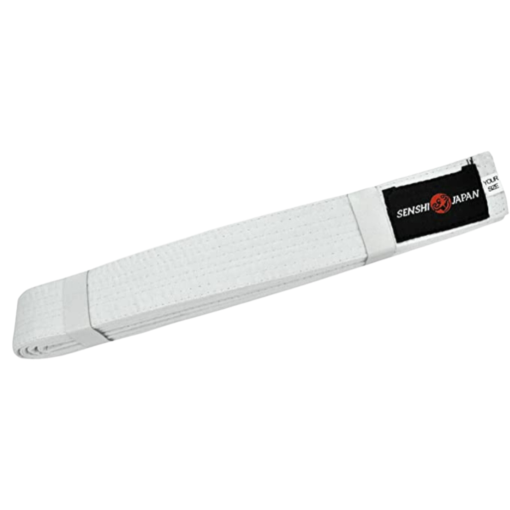 Senshi Japan Karate Belt - Martial Arts Karate Suit Belt for Training and Grading – Premium Cotton Belt with Reinforced Stitching – Ideal for Karate, Feature Image