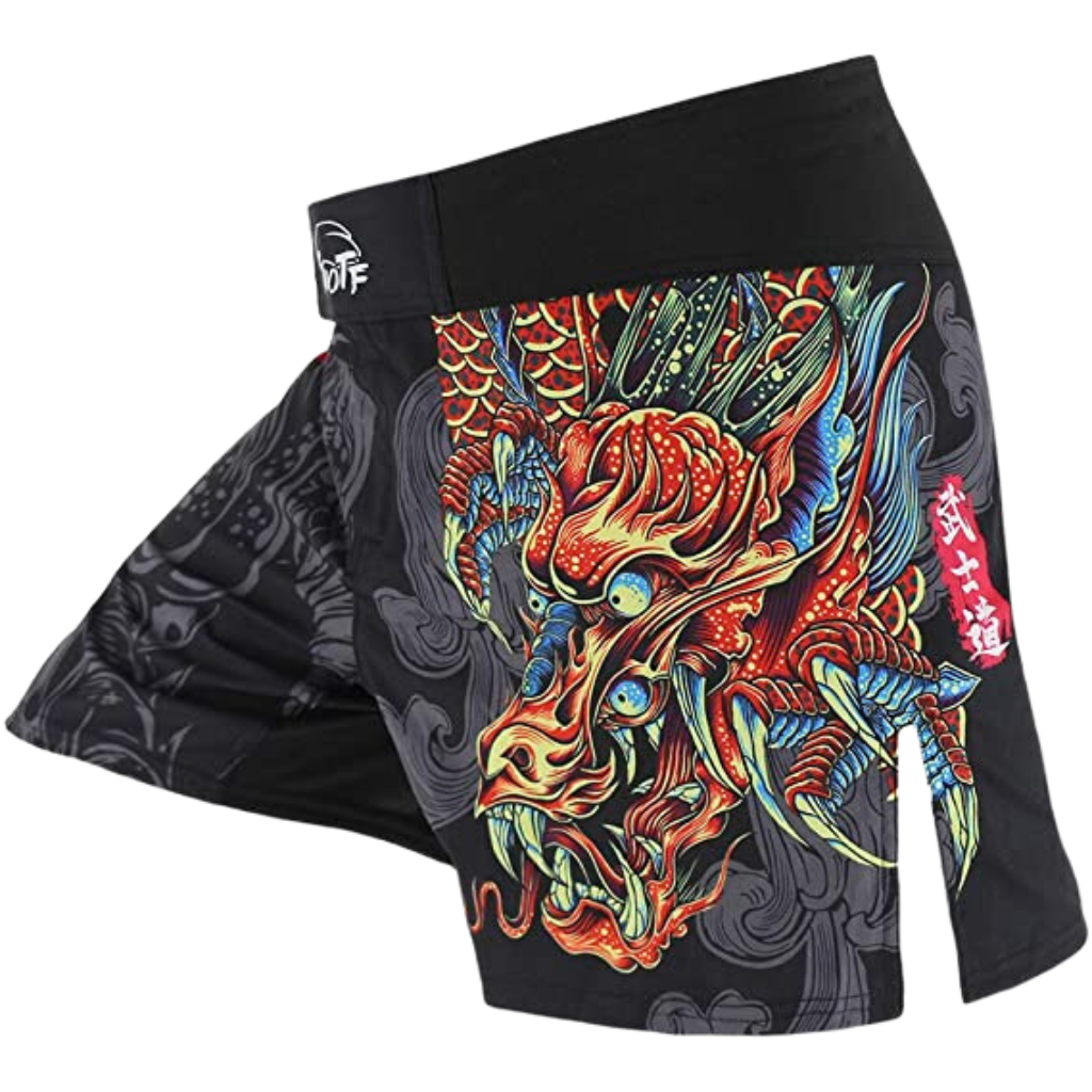 SUOTF MMA Shorts for Men Fight Shorts Men BJJ Boxing Trunks for Men Grappling Feature Image